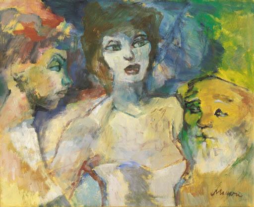 Mino Maccari - Tre figure