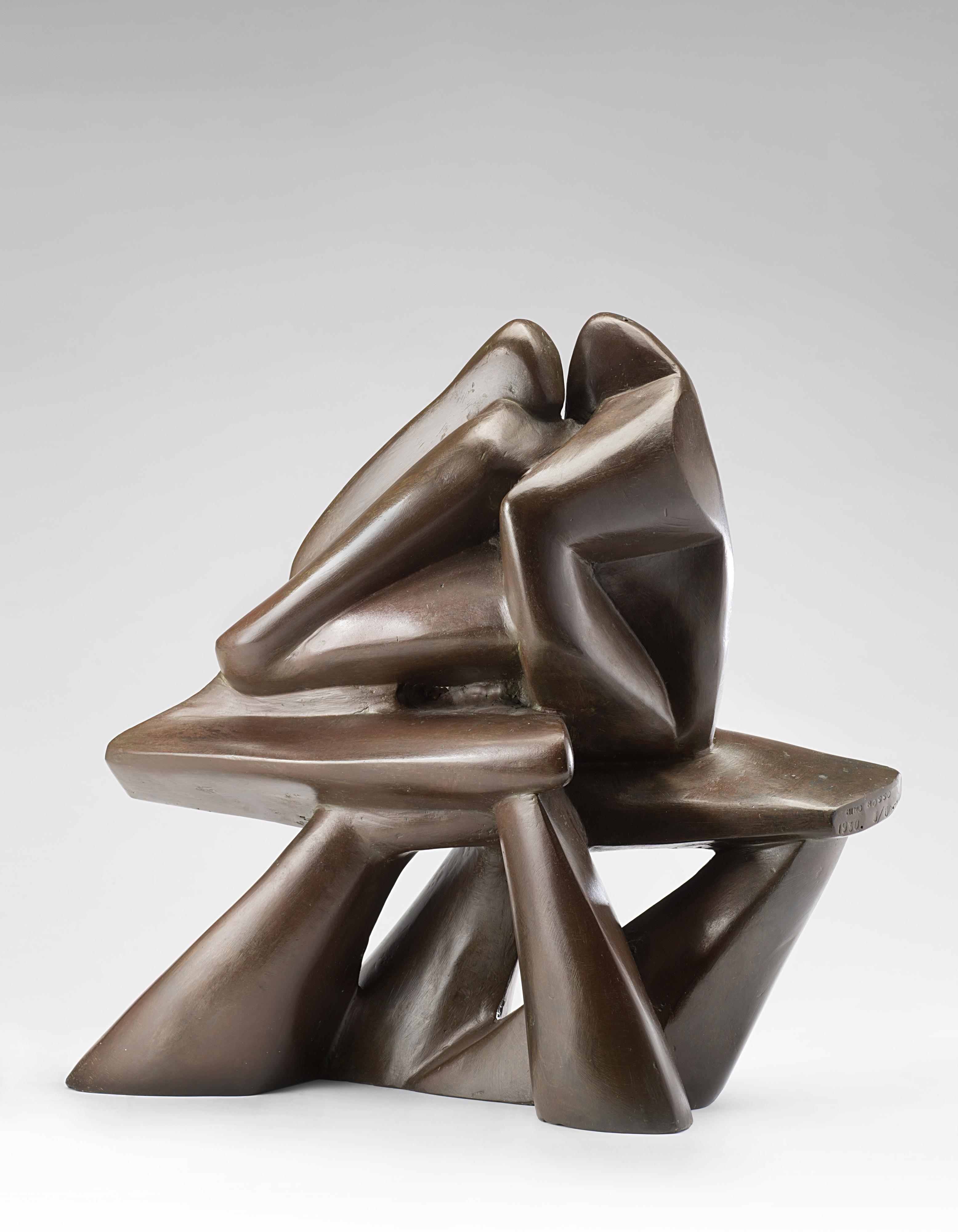 Mino Rosso - Corridori al traguardo