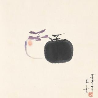 Minol Araki - Persimmons After Mu Qi