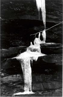 Minor White - Falling frozen water