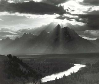 Minor White - Grand Tetons, Wyoming, 1959