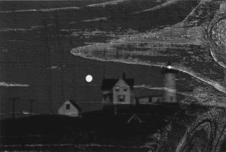 Minor White - Lighthouse and Wood, Double Negative, 1970