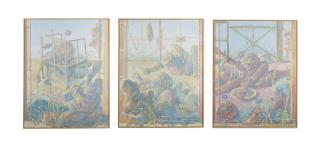 Miodrag Djuric Dado - Triptyque alimentaire