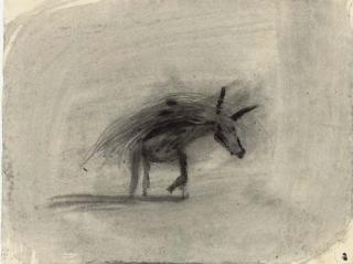 Miquel Barceló - Âne avec herbes