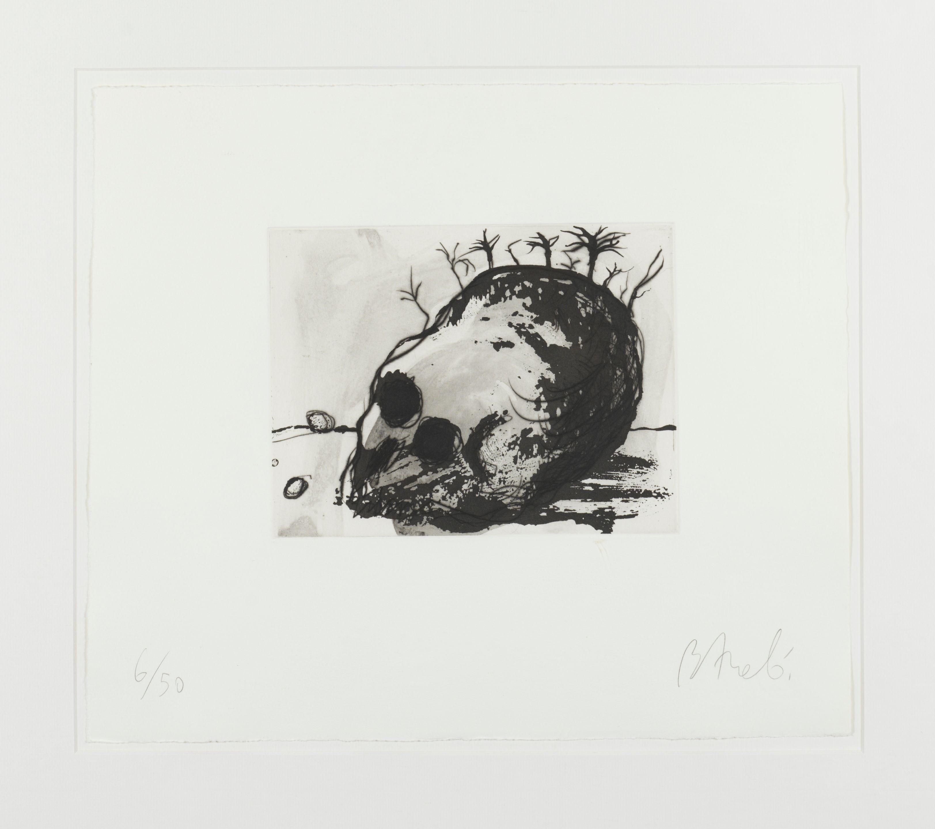 Miquel Barcelo - Crane Fleuri, 2006