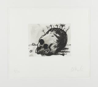 Miquel Barcelo - Crane Fleuri, 2006