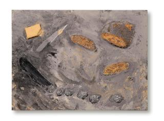 Miquel Barceló - Pain, beurre et saucisson