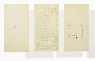 Mira Schendel - Untitled (Triptych)