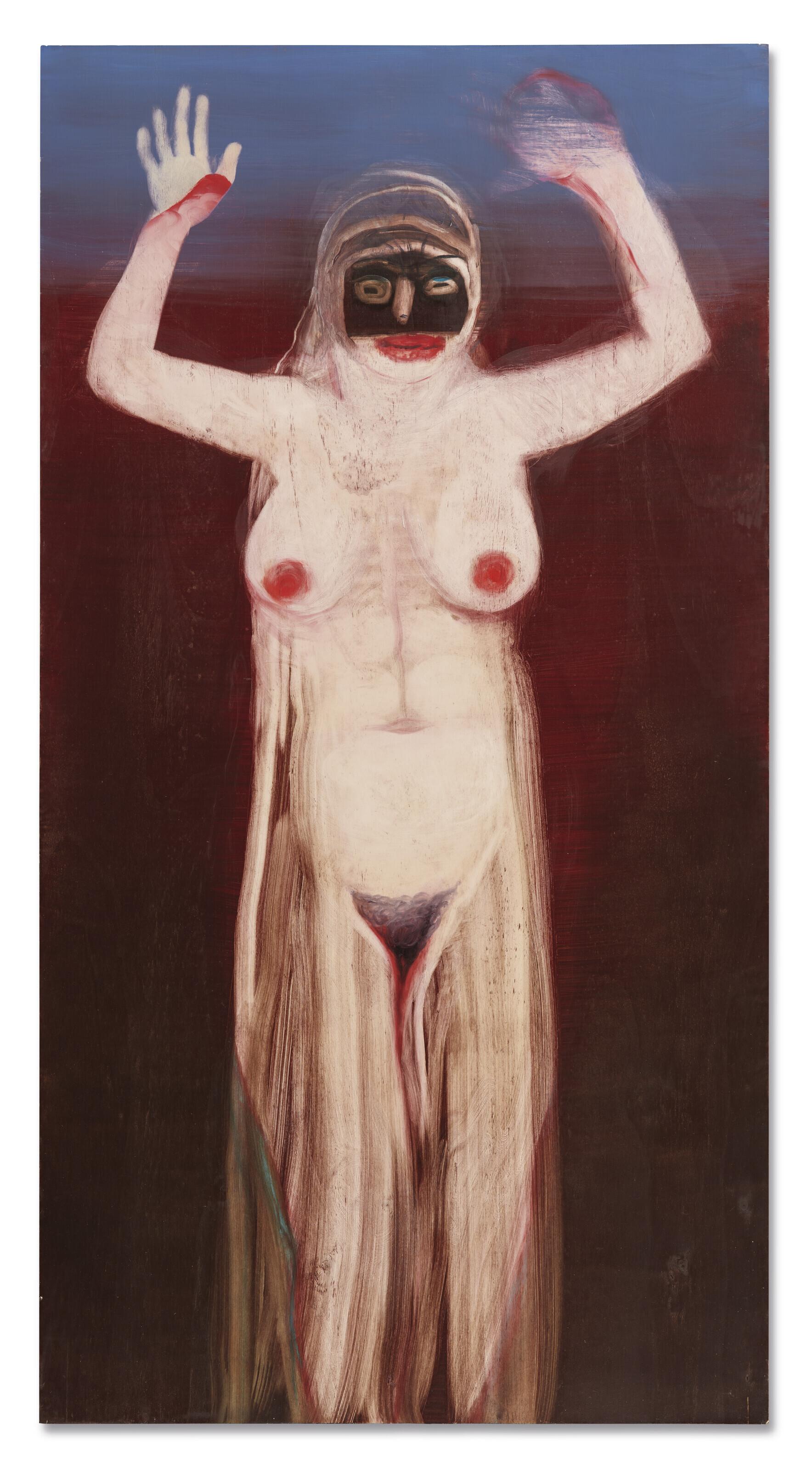 Miriam Cahn - gezeichnet 17.6. + 3.7.2018 (drawn 17.6. + 3.7.2018)