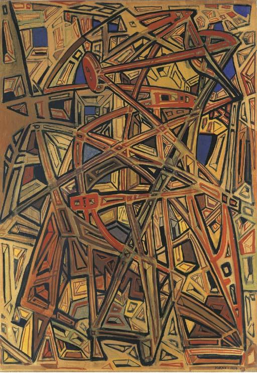 Mirko Basaldella - Composizione per il monumento delle Fosse Ardeatine