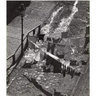 Miroslav Hák - Street Scene With Laundry, 1930S