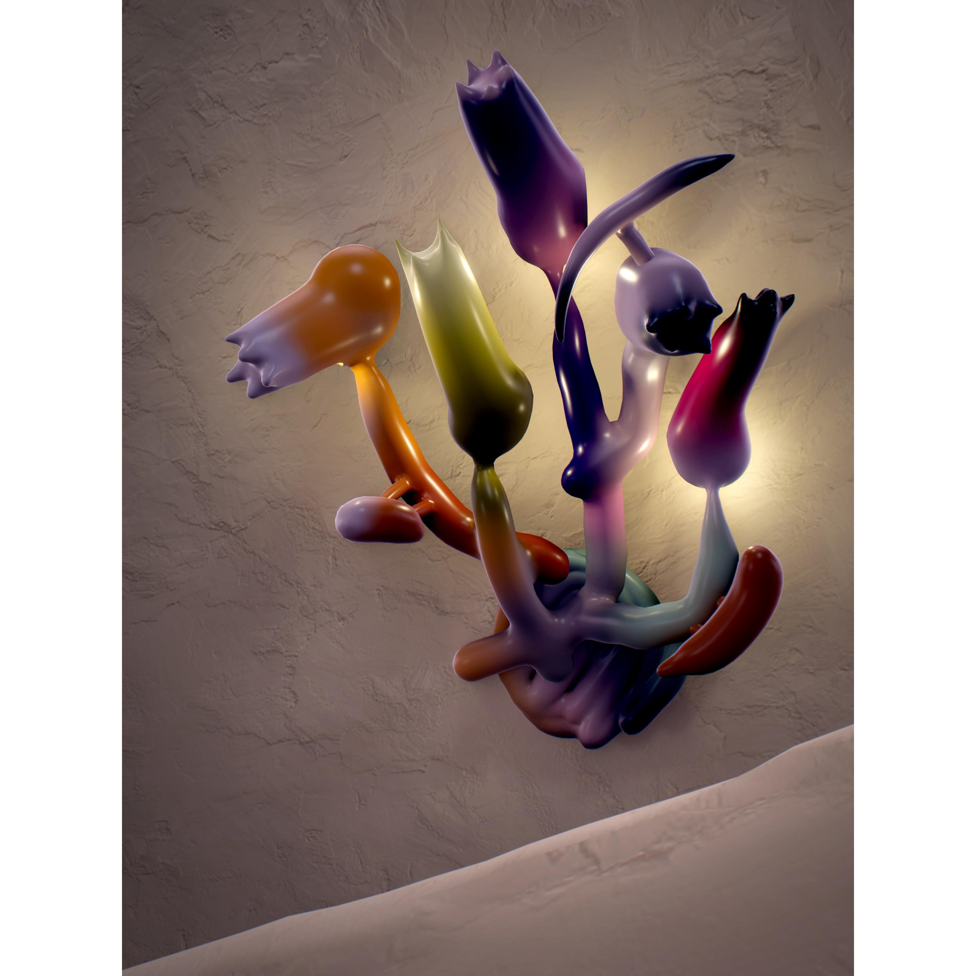 Misha Kahn - What Happened in the Berry Patch (Sconce)