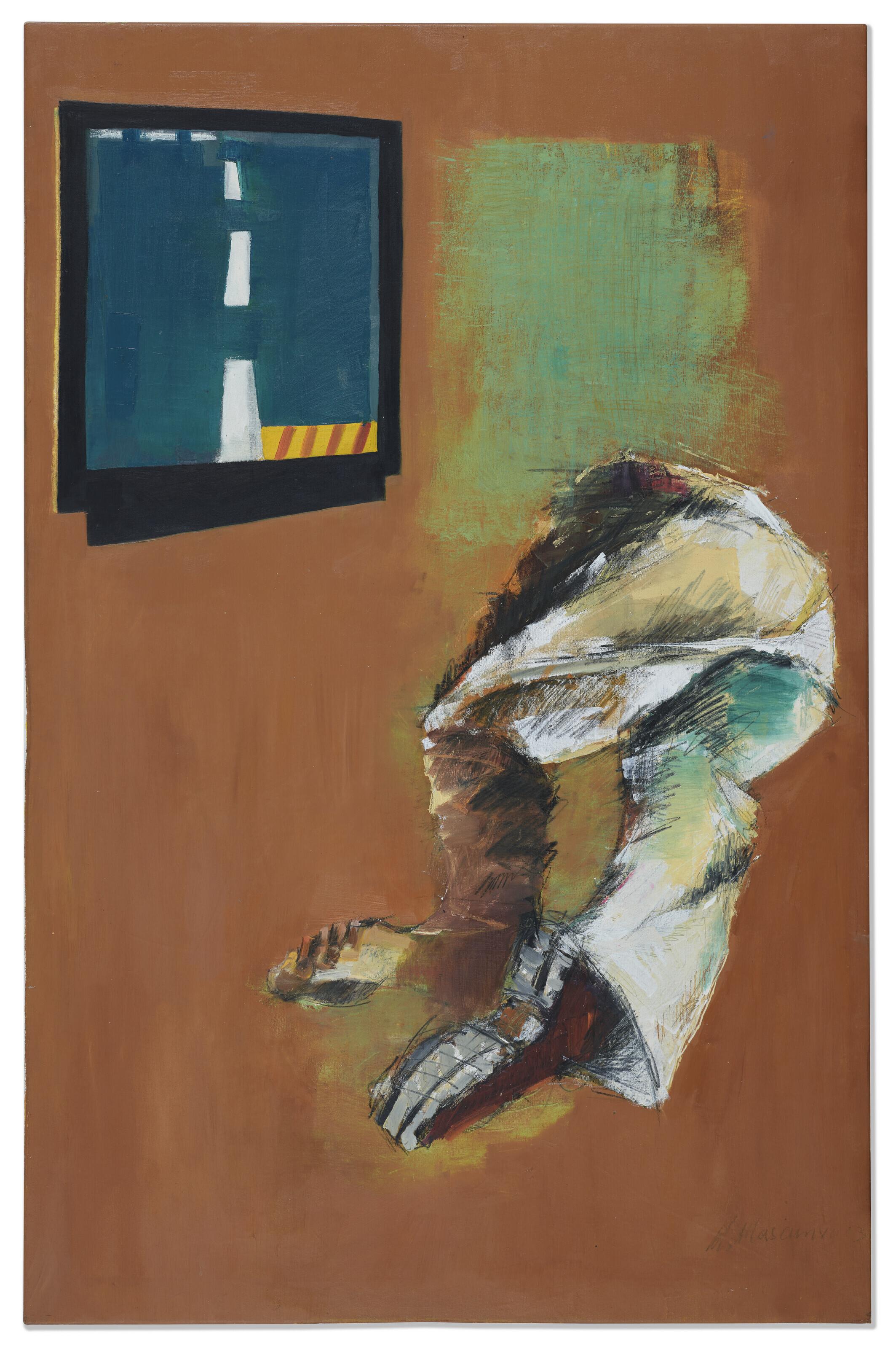 Misheck Masamvu - Watching TV from across the street