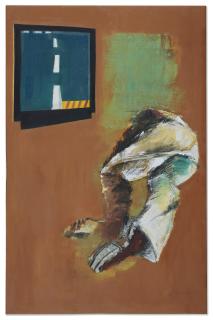 Misheck Masamvu - Watching TV from across the street