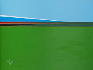 Missak Terzian - Kefraya Landscape, Lebanon