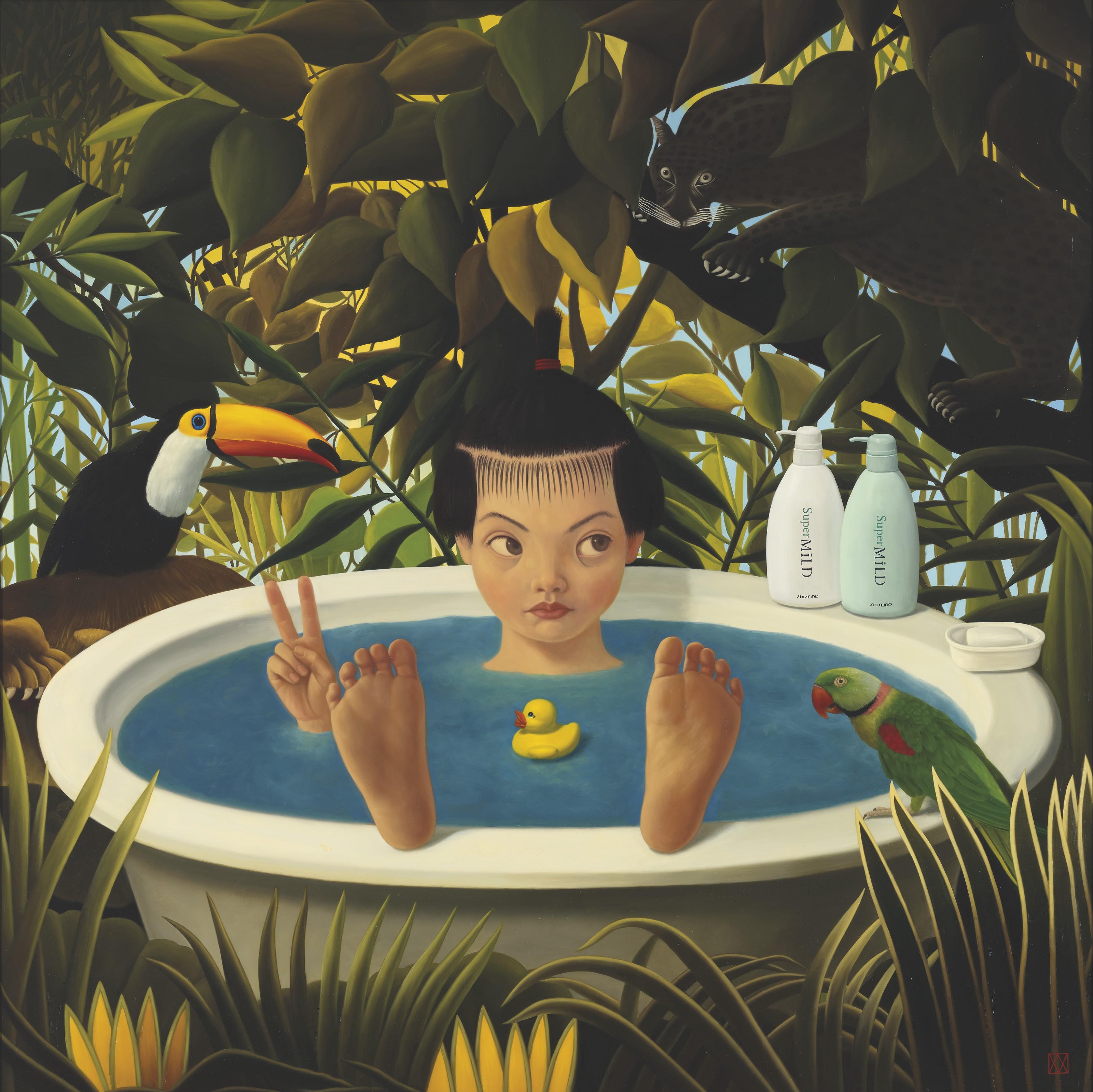 Mitsuru Watanabe - Naoko Bathing in Rousseau’s Forest