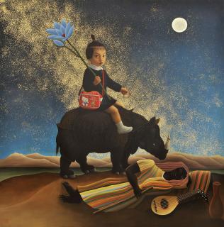 Mitsuru Watanabe - NAOKO IS VISITING THE SLEEPING GYPSY BY ROUSSEAU