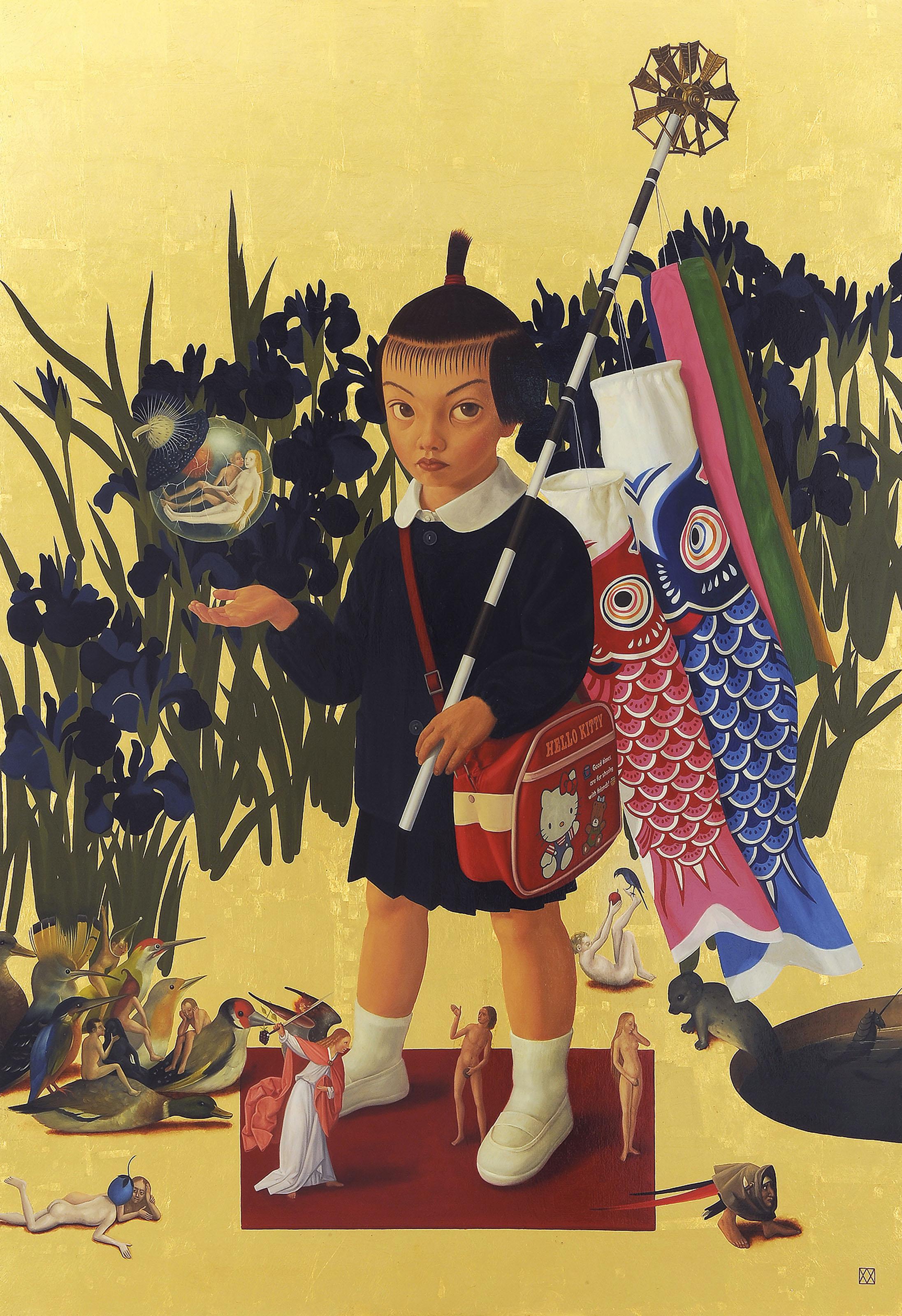 Mitsuru Watanabe - Naoko of May, playing in Kakitsubata-zubyoubu (with Bosch)