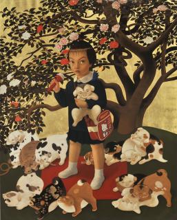 Mitsuru Watanabe - Naoko Singing In The Garden Of Gyoshu