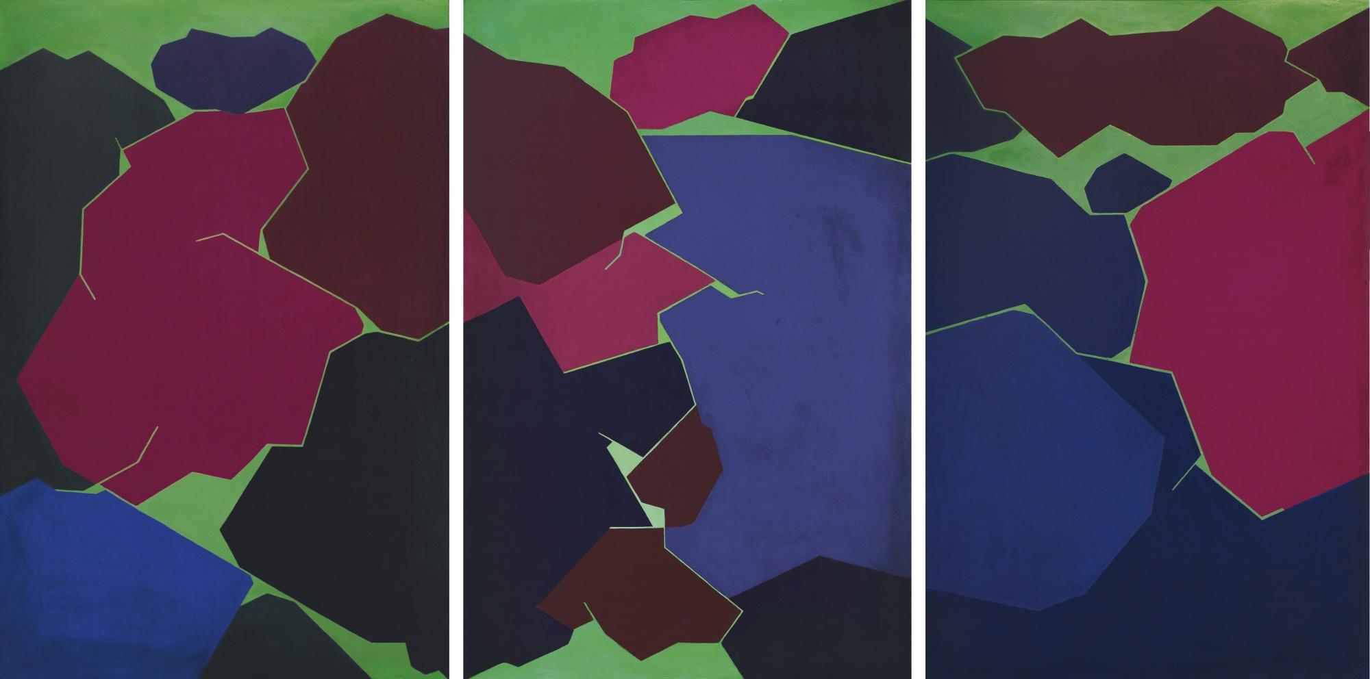 Mochtar Apin - Memecah (Triptych)