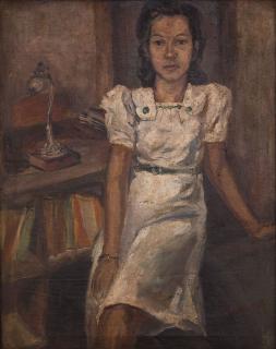 Mochtar Apin - Portrait of Rohana