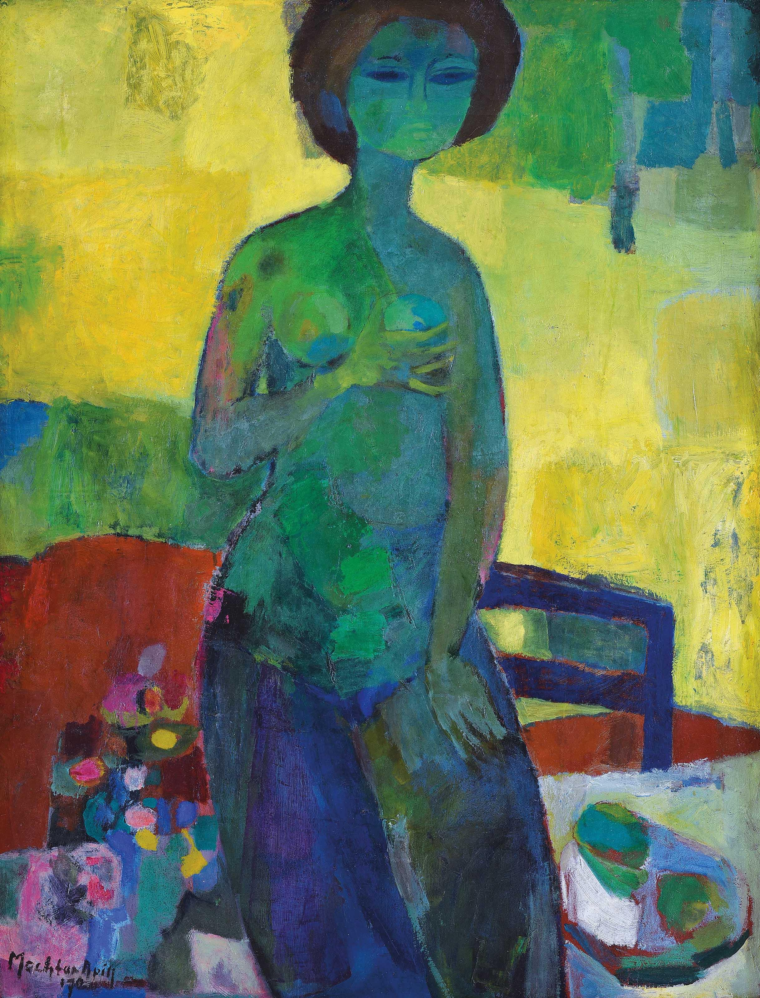 Mochtar Apin - Standing Nude