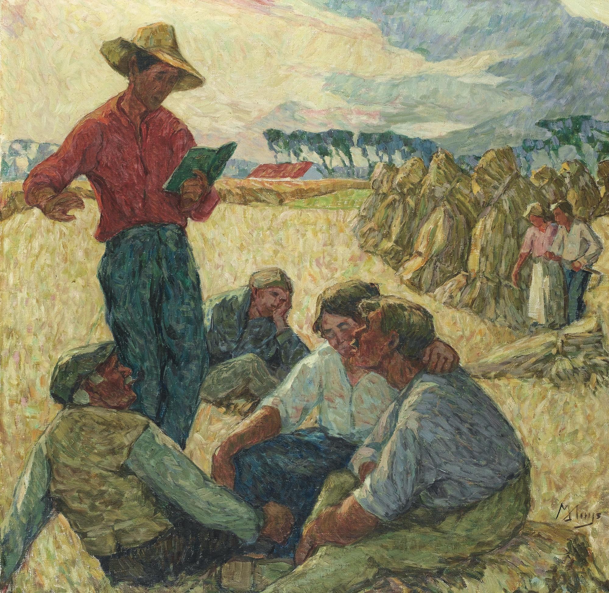 Modest Huys - La Lecture