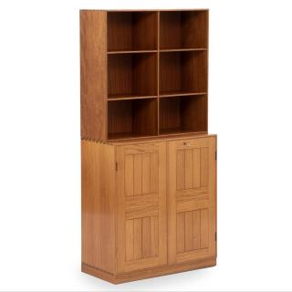 Mogens Koch - Cabinet, bookcase and plinth of solid mahogany