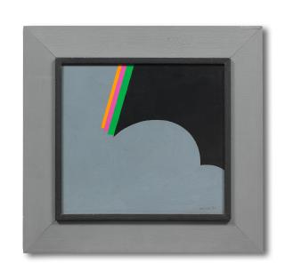 Mohamed Melehi - Nuages Gris (Grey Cloud)