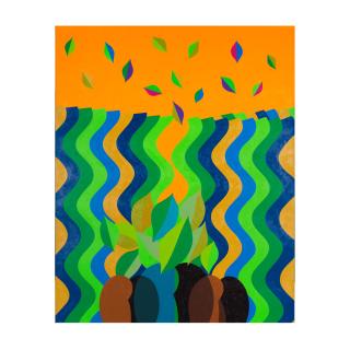 Mohamed Melehi - Sans titre