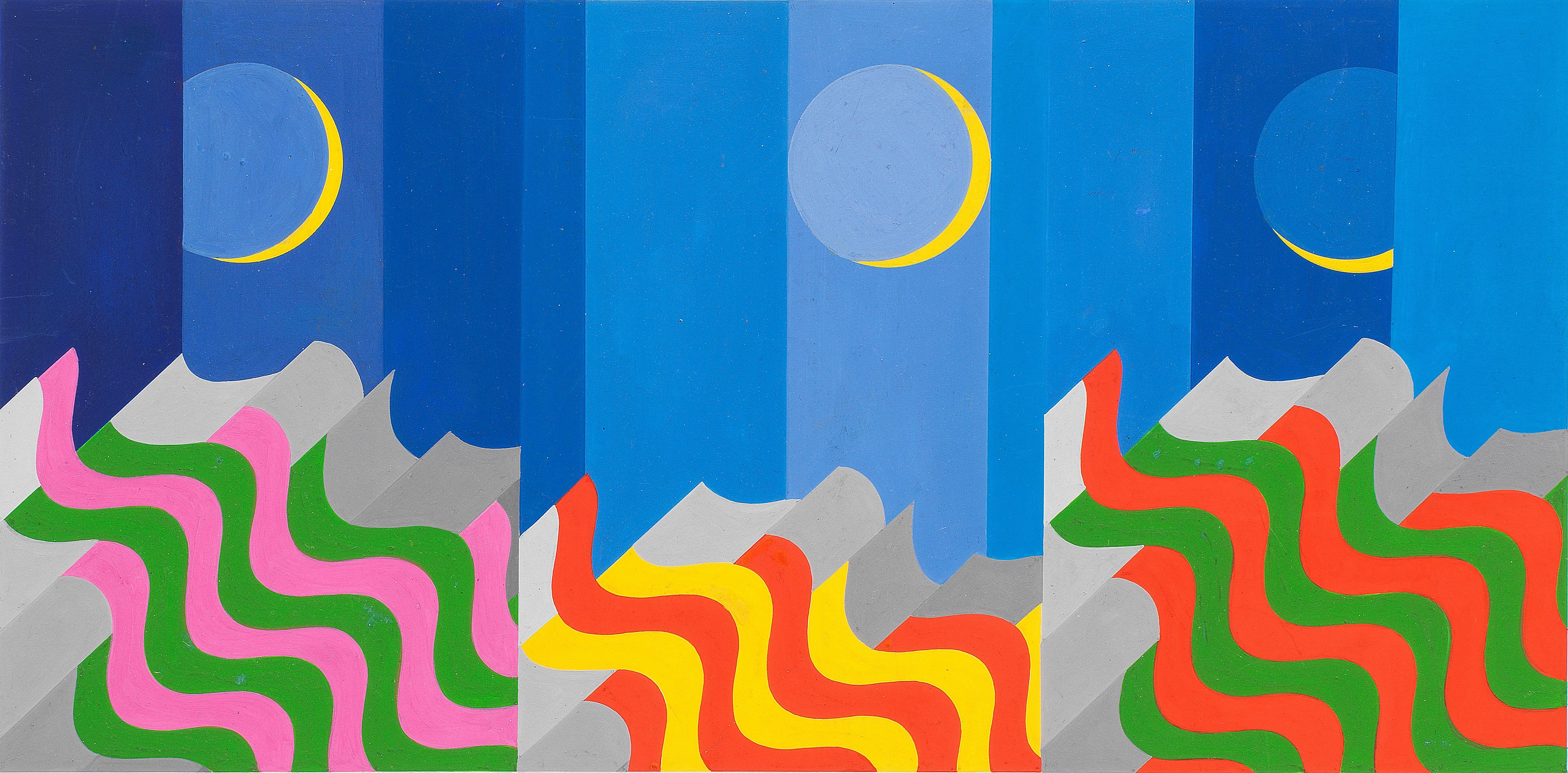 Mohamed Melehi - Study for Jeddah Airport