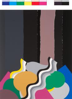 Mohamed Melehi - Untitled II