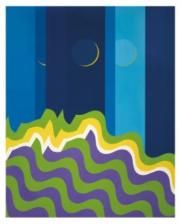 Mohamed Melehi - Untitled