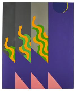 Mohamed Melehi - Untitled