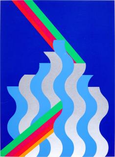 Mohamed Melehi - Untitled