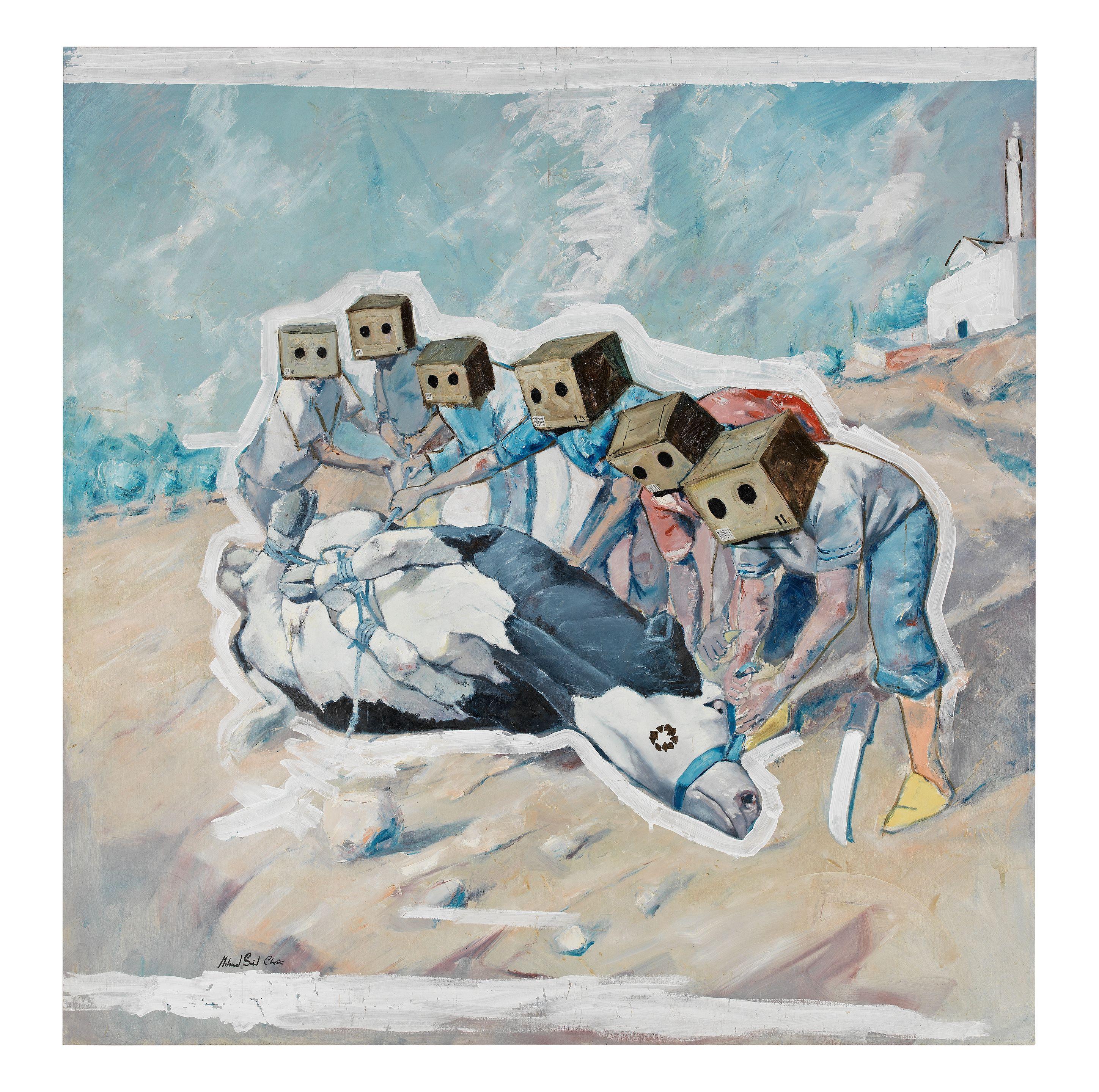 Mohamed Said Chair - The ritual, 2019 (unframed)