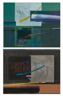 Mohammad Mohreddin - Untitled 59 x 73 cm each