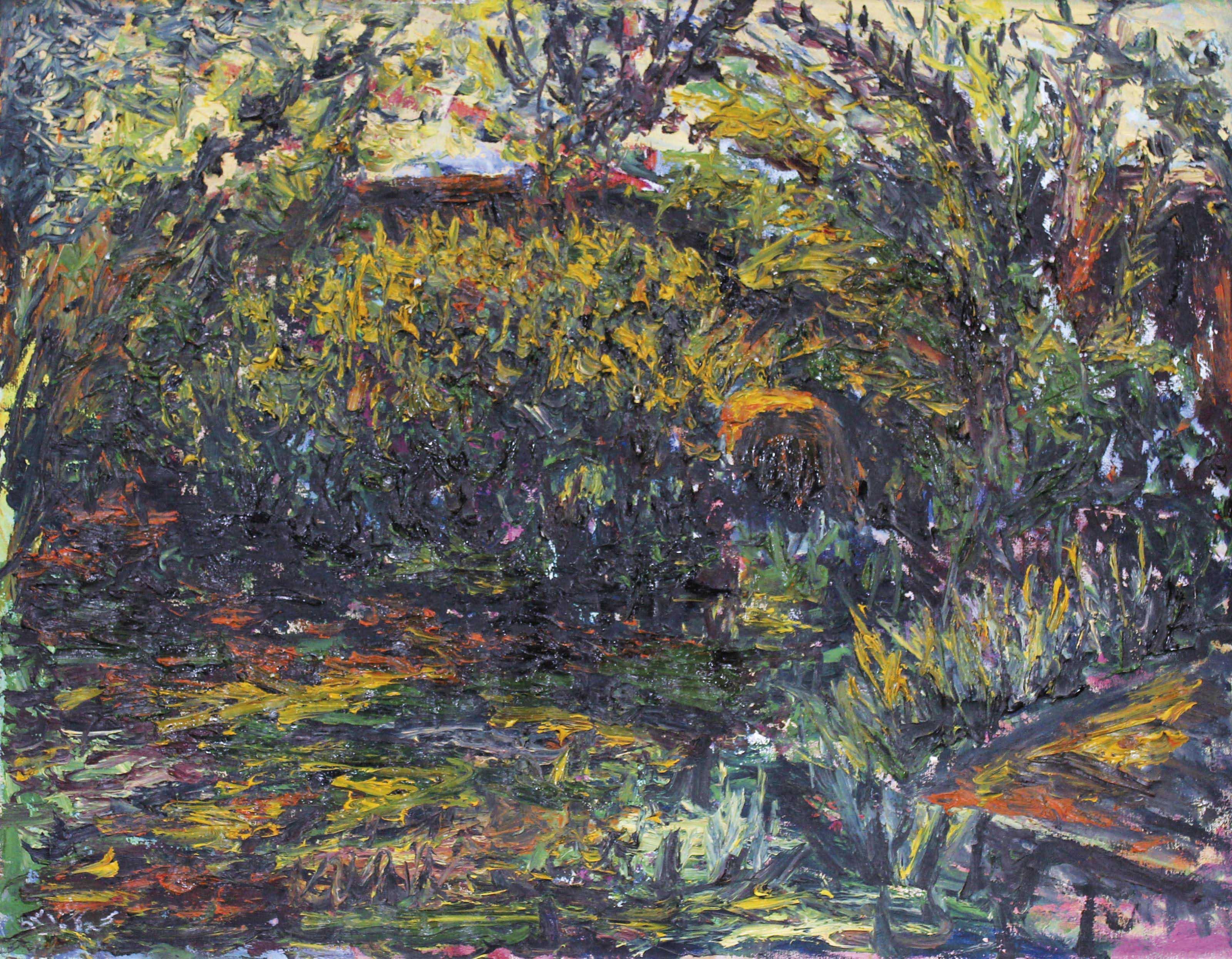 Mohammed Kazem - Garden Scene No. 2