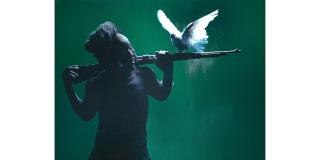 Mohau Modisakeng - Ditaola (Frame Iv) (Diatola Series), 2014 (Mounted On Aluminium)