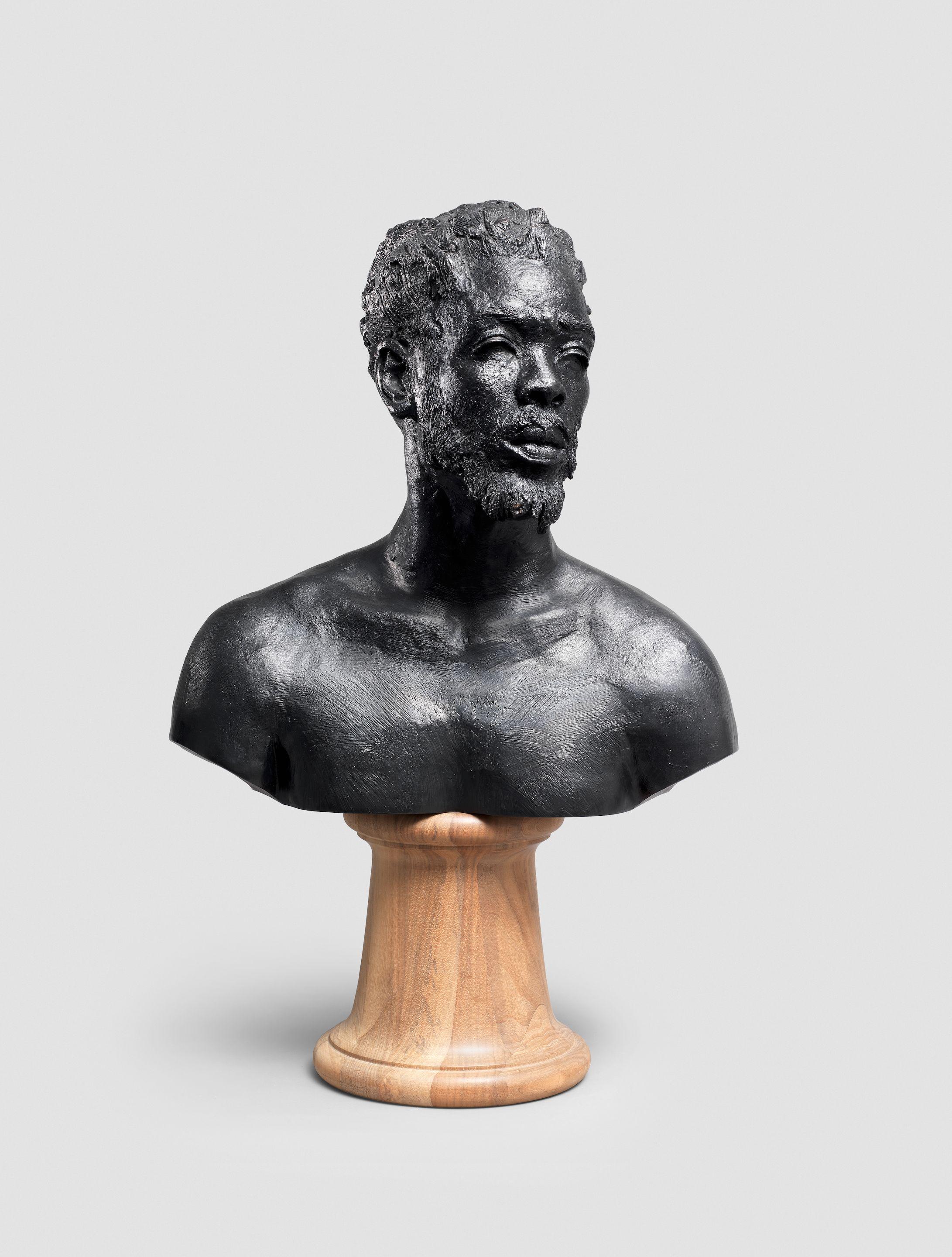 Mohau Modisakeng - Untitled (Lefa bust), 2017