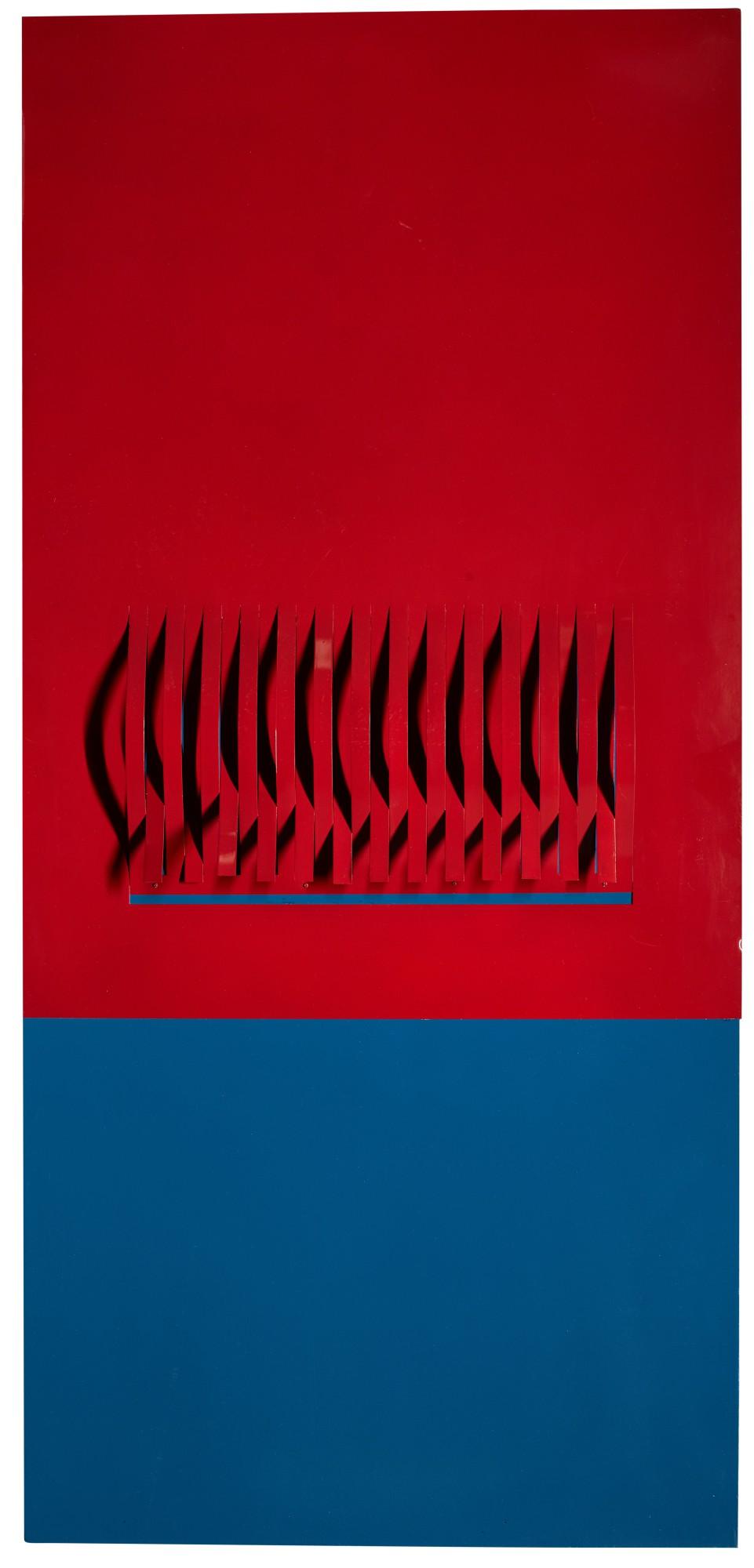 Mohsen Vaziri Moghaddam - Untitled (Geometric Relief Series)