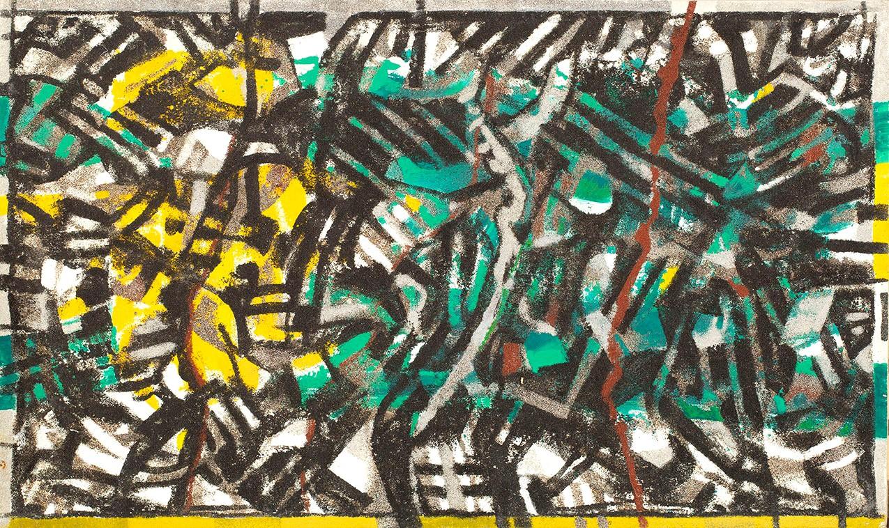 Mohsen Vaziri - Untitled (From the Sand Composition series)