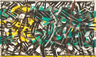 Mohsen Vaziri - Untitled (From the Sand Composition series)