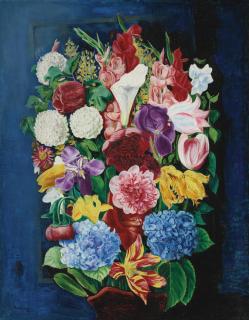 Moïse Kisling - Bouquet De Fleurs