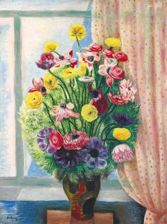 Moise Kisling - Bouquet de fleurs