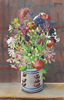 Moise Kisling - Bouquet de fleurs