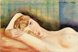 Moise Kisling - Buste nu