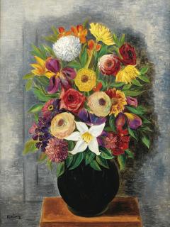 Moïse Kisling - Fleurs