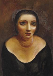 Moise Kisling - Jeune Femme Au Décolleté