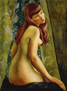 Moïse Kisling - Jeune Fille Assise